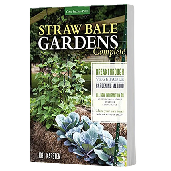 Straw Bale Gardens Complete by Joel Karsten is HIGHLY RECOMMENDED FOR ANYONE GETTING STARTED